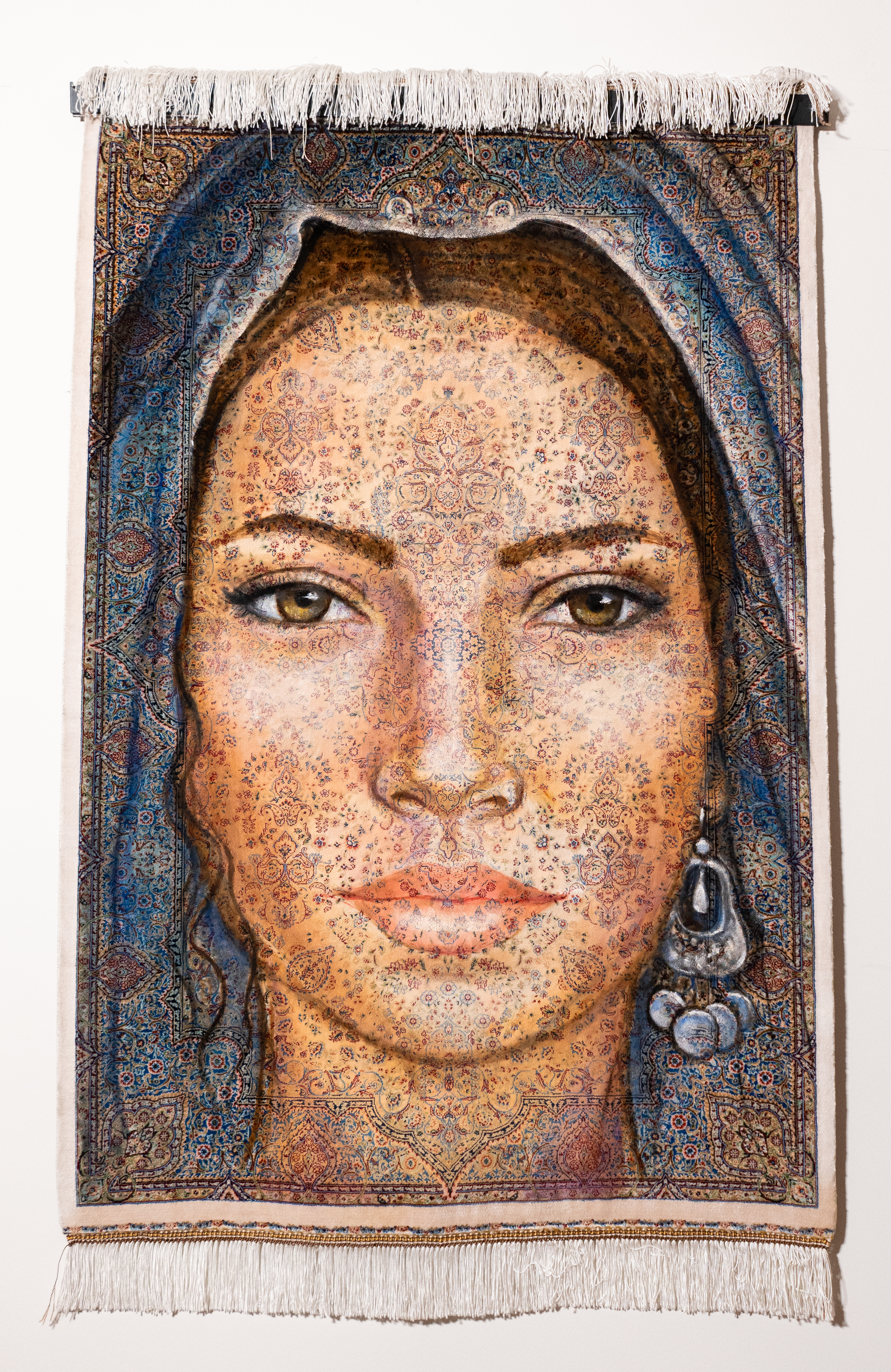 Artwork 3 on a persian rug