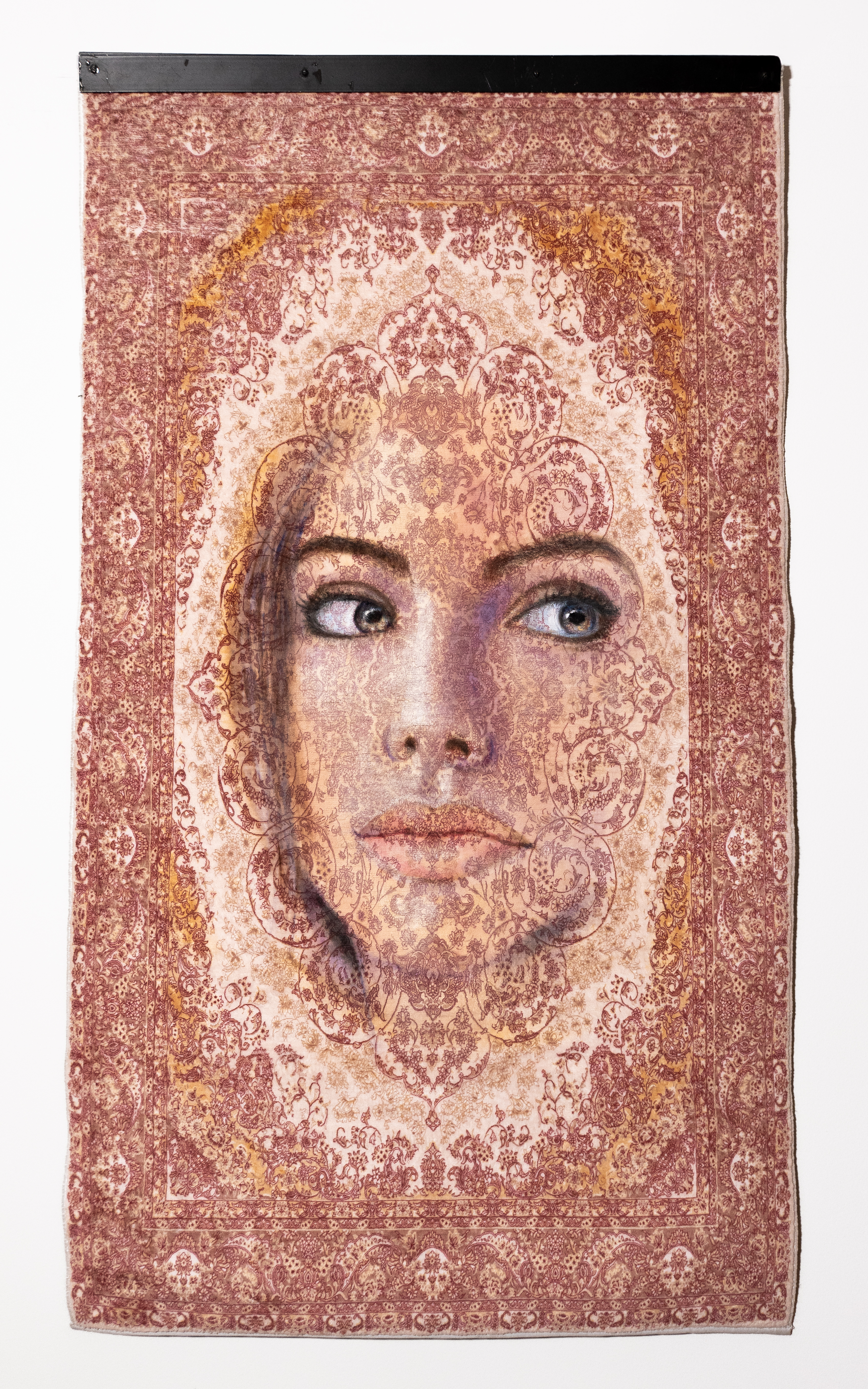 Artwork 7 on a persian rug